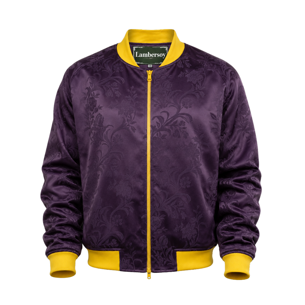 Purple Bomber Jacket