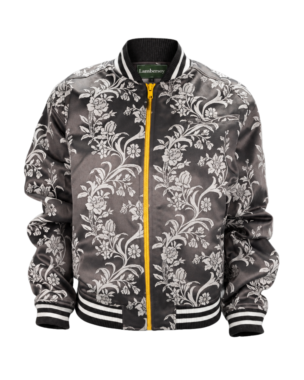 Silver Bomber Jacket
