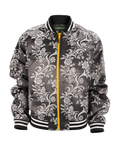 Silver Bomber Jacket