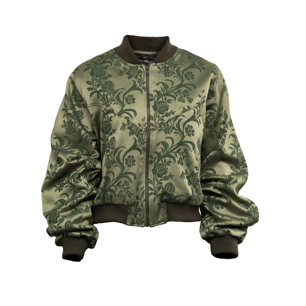 Woodland green Bomber Jacket