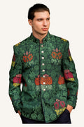 Green calemanco jacket