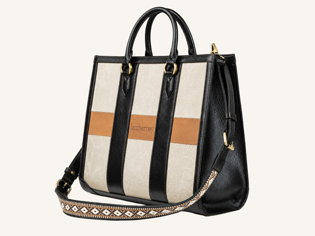 White handbag
