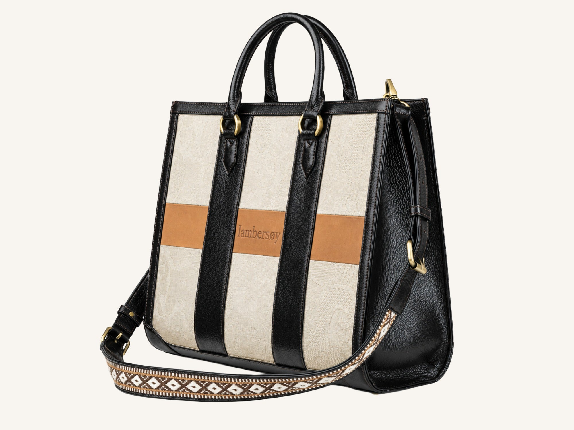 White handbag