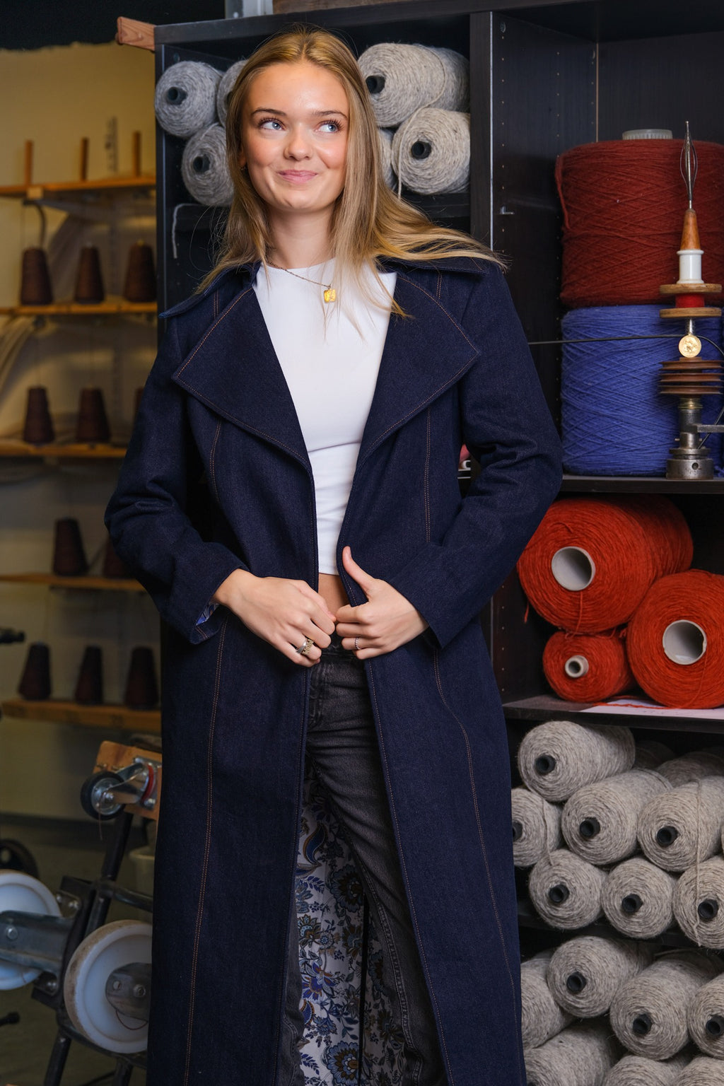 Womens Demin Coat
