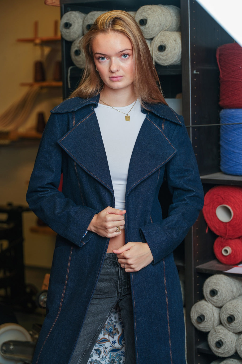 Womens Demin Coat