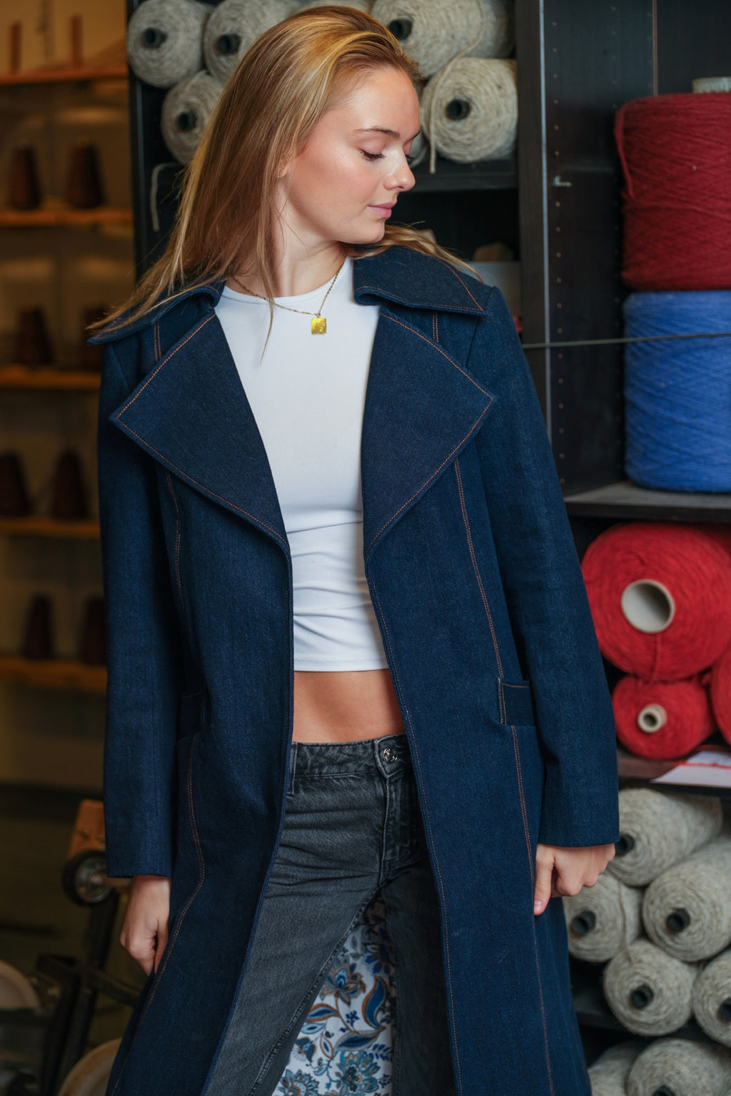 Womens Demin Coat