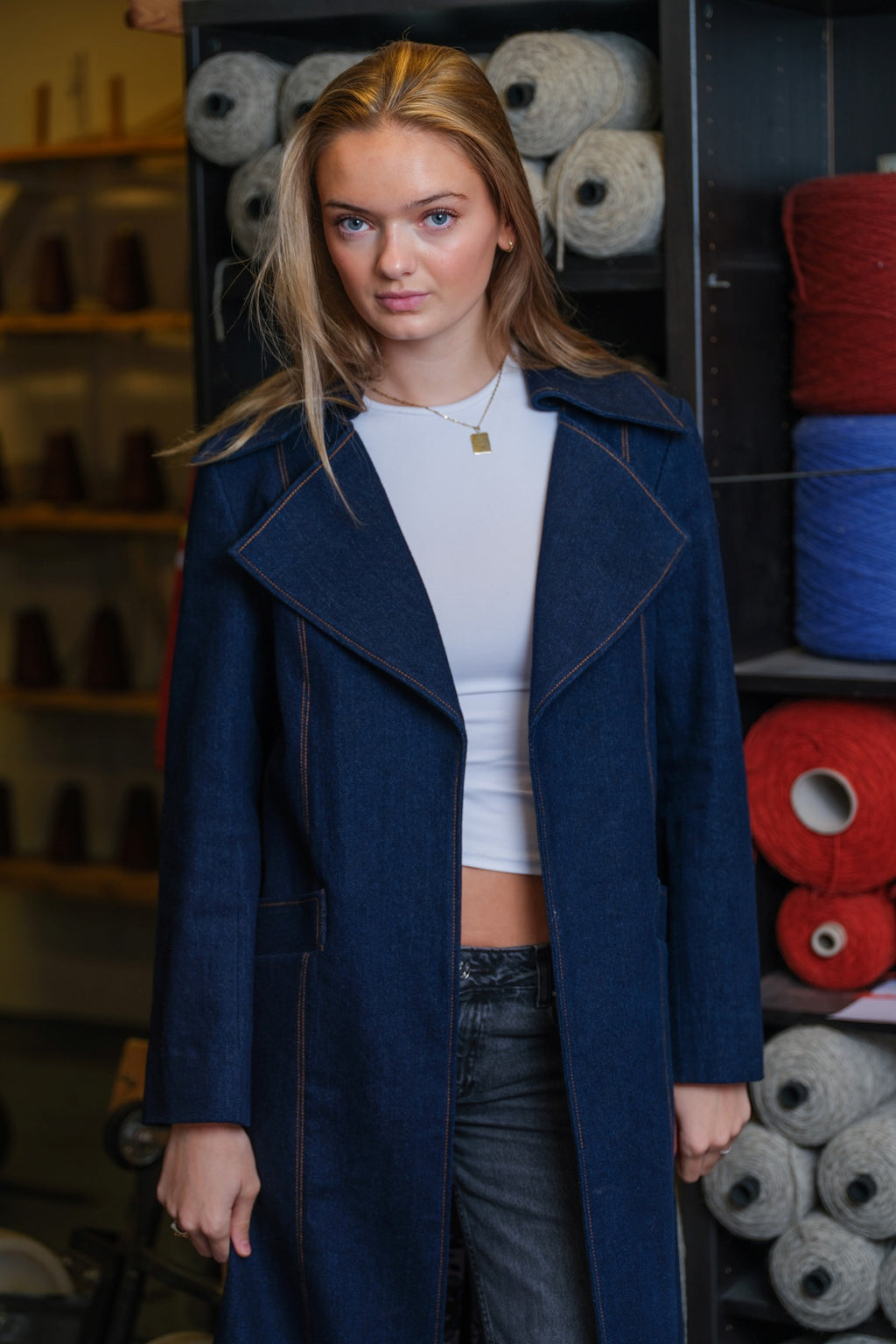 Womens Demin Coat