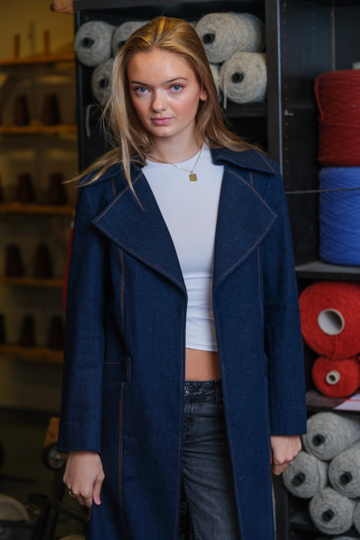 Womens Demin Coat