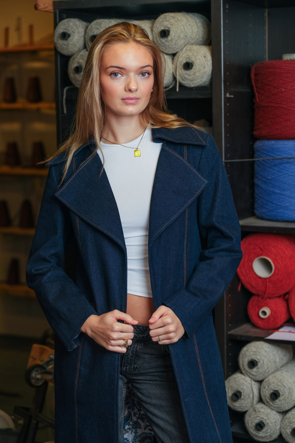 Womens Demin Coat
